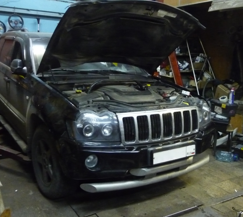 ��������� ������� ������� �� Jeep Cherokee Limited 5.7