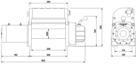 ������������� ������� ��� ���������� SportWay WS9500i 24V