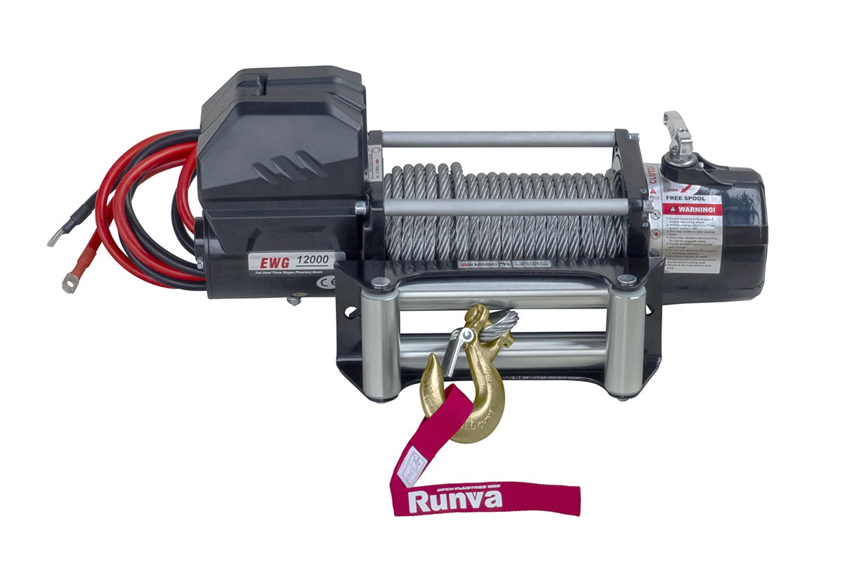 Автомобильная электрическая лебедка RUNVA Magnum 12000 12V